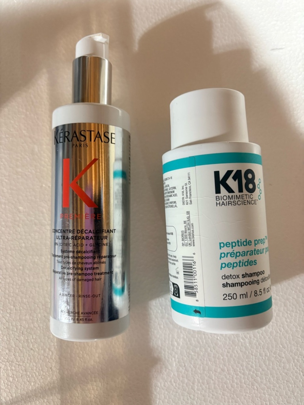 SOLD Kérastase Première Pre-Shampoo Treatment & K18 Detox Shampoo Bundle